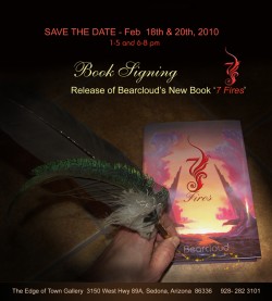 7 Fires by Bearcloud - Book Signing Feb 18-20, 2010